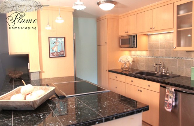 Redmond Kitchen Staged by Plume