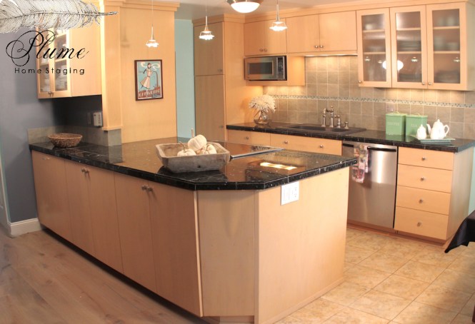 Redmond Kitchen Staged by Plume