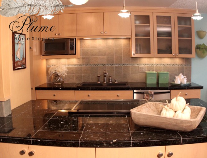 Redmond Kitchen Staged by Plume