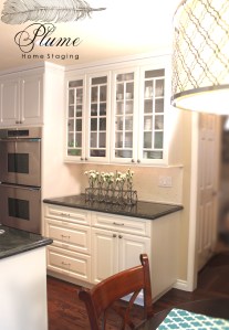 Fresh flowers are inviting.